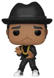 Pop! Funko 10cm Figurine Run DMC Run Vinyl Collectable Toy Kids/Children 3y+