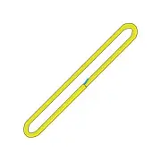 Beaver Mega Round Sling - 6m x 3000kg 3.0Tonne WLL (Vertical)