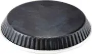 Conga Drumhead, Symmetry, 12.25" D1, Skyndeep, 'black Calfskin' Graphic