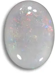 [Ayush Gems] 12.00 Carat Opal Stone Certified Natural Fire AA++ Quality Oval White Astrological Australian Opal Loose Gemstone, Loose Gemstone, Opal, Loose Gemstone, Opal