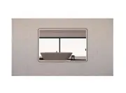 750/900/1200/1500mm ABS Gold/Black/Brushed Nickel Framed S4 Rectangle Square with Easy Hooks and Dimmer LED Mirror