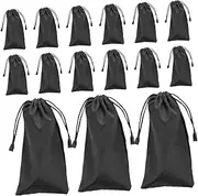 [LIGIGWASH] Sunglass Organizer Bag Portable Glasses Drawstring Pouch Compact Travel Case Fabric Eyeglass Holder for Men Women