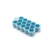 Silicone Hexagon Ice Cube Tray, Large Cubes