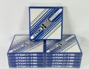 (NEW) TDK S-1800 1/4”x1800’ 7” Tapes (Lot of 11)