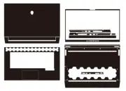 Customize Style Pre-cut Skin Sticker Cover Film For 2020 Alienware M15 R3 15.6"