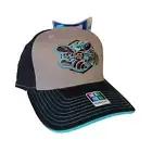 Vintage Reebok Charlotte Hornets Hat Cap OSFM Men's Black NBA