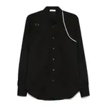 [Alexander Mcqueen] Alexander Mcqueen Strap-detail Shirt 40 CM BLACK