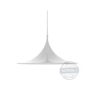 【Decker • 德克爾家飾】Nordic Style 北歐丹麥風格 設計鐵件吊燈 魔法帽吊燈 - 白