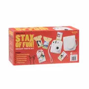 Fujifilm Instax Mini 12 Stax of Fun Instant Photo Kit - Clay White