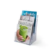 Staples Literature Holder 12.62" x 9.5" Clear Plastic (16652-CC) 665570