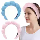 Spa Headband Sponge Spa Headband for Washing Face Facial Makeup Headband New