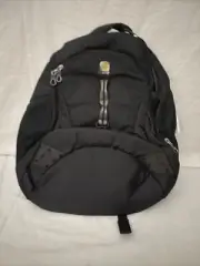Swiss Gear Wenger- Synergy Backpack Side Pockets - Black/Gray