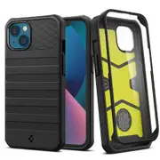 iPhone 13 (6.1-inch) 2021 Case, Genuine SPIGEN Geo Armor 360 Heavy Duty Impact PC TPU Glass Cover for Apple