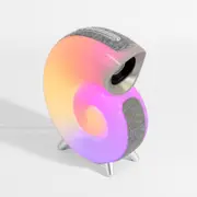 X Echo Conch Shell Smart Lamp with Bluetooth Speaker 8W Light and Sound Alarm White