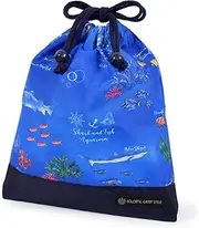 COLORFUL CANDY STYLE Drawstring Bag PET Blue Lagoon