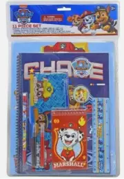 Nickelodeon Paw Patrol 11-pc Stationery Set, Paw Patrol School Supplies for Kids