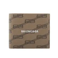 在飛比找環球Online優惠-【BALENCIAGA】BB Monogram 塗層帆布8卡