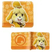 New Isabelle Style A ANIMAL CROSSING BiFold Wallet Credit Card Billfold