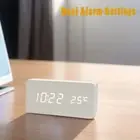 for Bedroom Office Digital Alarm Clock Travel Desk Decorations