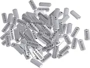 [TEHAUX] Diy Charm Pendant 100pcs Letter Jewelry Charms Alloy Pendants for Craft Projects