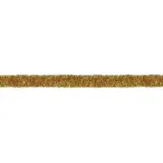 Beistle 4" x 100' Gleam N Tinsel Garland Gold 55281-GD
