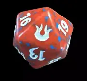 MTG Magic Born Of The Gods The Red Promo Spin Down Life Counter d20 Bundle Die