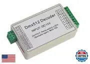 3 Channel 5A DMX512 Decoder Controller Relay Switch Kit DIY Converter DMX Dim
