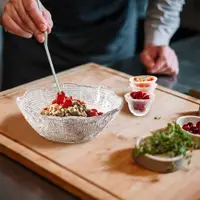 在飛比找ETMall東森購物網優惠-意大利進口IVV手工創意歐式餐盤 現代客廳家用玻璃水果盤點心