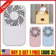 Mini USB Hand-held Portable Pocket Fans Cooler Office Home Rechargable Desk Fans