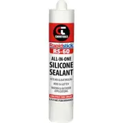 CHEMTOOLS RS60WT-300 Rapid Stick All-In-One White Silicone Sealant Neutral Cure