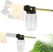 Diatomaceous Earth Duster for DeWalt 20V Blower DCE100B(Blower & Battery Not Included) - 1L Capacity Garden Dusters for Powder w/7.5inch Nozzle for Organic Gardening & Agricultural Supplies