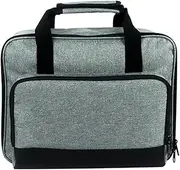 Projector Travel Bag - Portable Projector Travel Messenger Bag | Lightweight Professional Outdoor Movie Projector Carrier | Pockets Customisable Dividers with Most Major Miini Projectors, Accessories