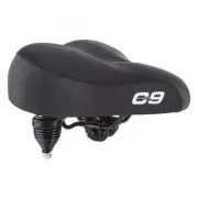Cloud-9 Unisex Bicycle Comfort Seat Relief Channel, Springs, Thick Padding