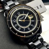 在飛比找樂天市場購物網優惠-點數9%★COACH手錶,編號CH00056,34mm黑圓形