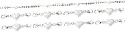 Hohopeti 8pcs Magnetic Necklace Clasps Heart-Shaped and Lobster Clasp Connectors for Jewelry Making Easy to Use and Magnetic Jewelry Fasteners