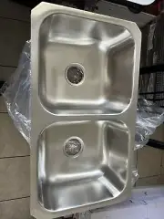 Sterling NA McAllister 32" Double Basin Stainless Kitchen Sink