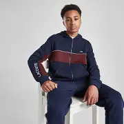 Lacoste Colour Block Zip-up Hoodie Junior