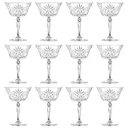 RCR Crystal Melodia Glass Champagne Saucers - 260ml - Pack of 12