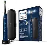 Philips Sonicare ProtectiveClean 5100 Electric Toothbrush HX6851/53 - Sonic Toothbrush with 3 Cleaning Programs, Pressure Control, Timer & Travel Case - Blue
