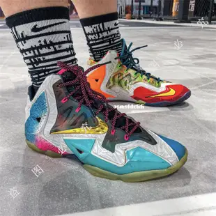 韓國代購 LeBron 11 Premium “What The LeBron” 男子實戰籃球鞋 詹姆斯士兵 LBJ球鞋