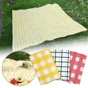 Checkered Plastic Tablecloth Oil Heavy Duty Wiping Tablecloth Suitable For