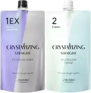 SHISEIDO Crystallizing Hair Straightener EX1+2 800g Hair Rebonding Renewal