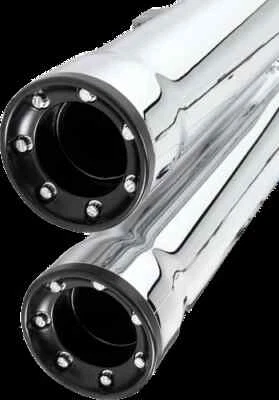 Cobra Chrome 3in Slip On Muffler w Race Pro Tip Sportster 883 04-08