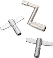 SWOOMEY 3pcs Drum Key Set Tuning Keys for Drums Sturdy Essential Accessories for Percussion Instruments for Beginners and Professionals