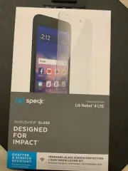 NEW SPECK Shieldview Glass Tempered Screen Protector for LG Rebel 4 LTE