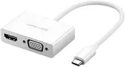 UGREEN 30843 Type-C to HDMI VGA Converter White (V28-ACBUGN30843)