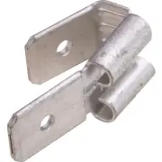 CABAC PBA6.4-50 Piggy Back Uninsulated Connector 50Pk PIGGY BACK UNINSULATED