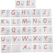 UTHCLO Complete Letter Kit for Boys and Girls Fridge Supplies 26 Uppercase Lowercase Magnets Educational Learning Tool
