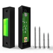 Universal Garage Door Opener Wire Switch, Wired Lighted Garage Push Doorbell But