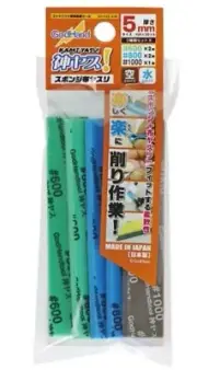 GH-KS5-A3B Kamiyasu-Sanding Stick 5mm-Assortment Set B (God Hand)